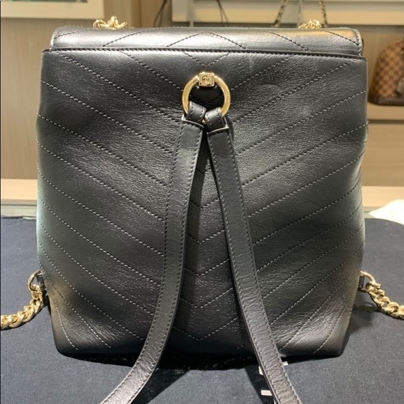 ‼️SOLD‼️ 18B Black Calfskin Backpack Gold Hardware - Picture 4 of 16